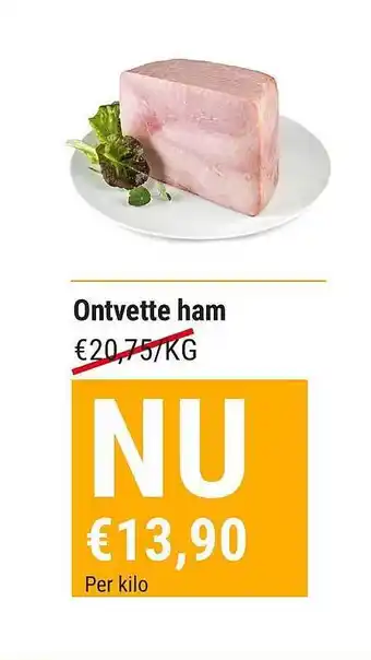 Ontvette Ham