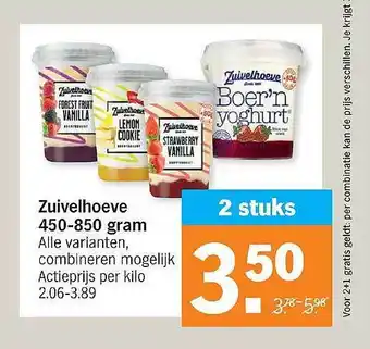 Albert Heijn Zuivelhoeve aanbieding