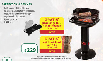 Horta Barbecook Loewy 55 aanbieding