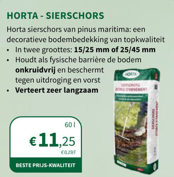 Horta Horta - Sierschors aanbieding