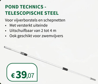 Pond Technics - Telescopische Steel