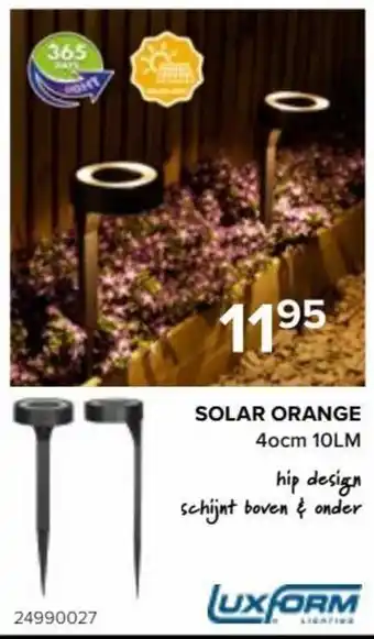Euroshop Solar Orange aanbieding