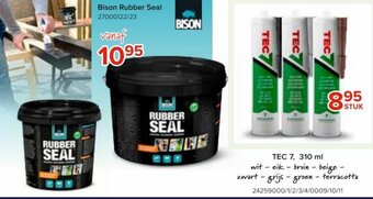 Euroshop Bison Rubber Seal aanbieding