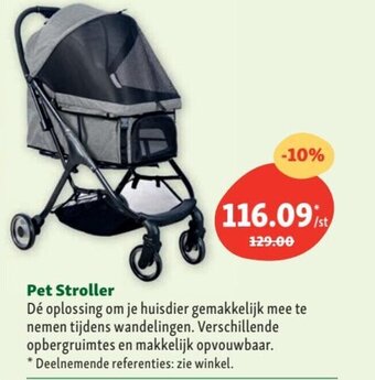 Maxi Zoo Pet Stroller aanbieding