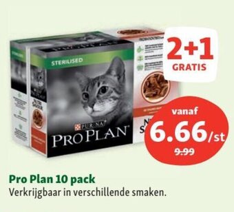 Maxi Zoo Pro Plan 10 pack aanbieding