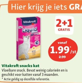 Maxi Zoo Vitakraft snacks kat aanbieding