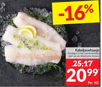 Intermarché Kabeljauwhaasje aanbieding