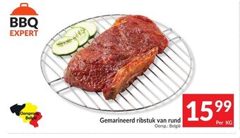 Intermarché Gemarineerd ribstuk van rund aanbieding