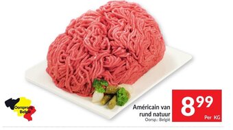 Intermarché Americain van rund natuur aanbieding