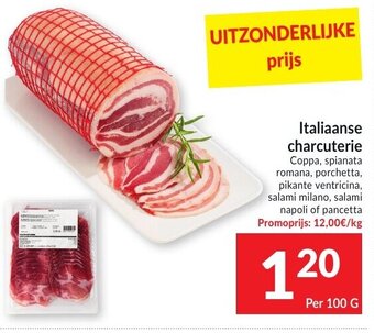 Intermarché Italiaanse charcuterie aanbieding