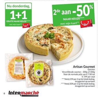 Intermarché Artisan Gourmet aanbieding