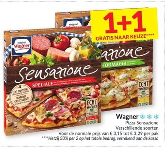 Intermarché Wagner Pizza Sensazione aanbieding