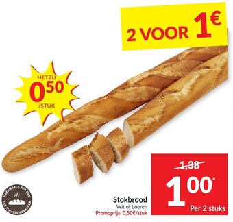 Stokbrood Wit of boeren