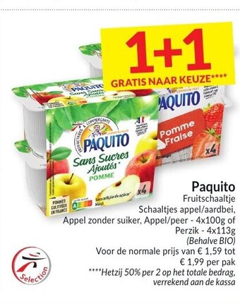 Intermarché Paquito aanbieding