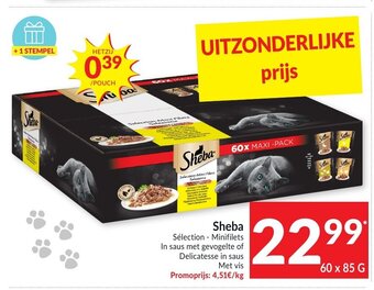 Intermarché Sheba aanbieding