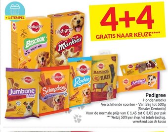 Intermarché Pedigree Hondensnacks aanbieding