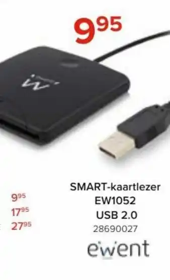Smart-kaartlezer EW1052 USB 2.0