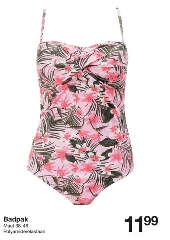 Zeeman Badpak aanbieding