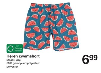 Zeeman Heren zwemshort aanbieding