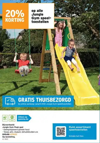 Jungle Gym Peak geel