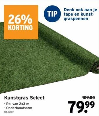GAMMA Kunstgras Select aanbieding