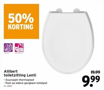 GAMMA Allibert toiletzitting Lenti aanbieding