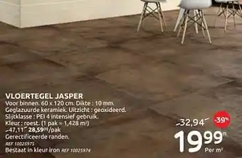 BricoPlanit Vloertegel jasper aanbieding