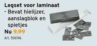 GAMMA Legset voor laminaat aanbieding