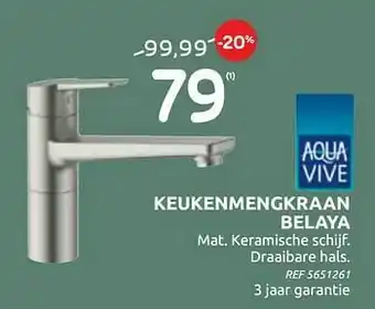 BricoPlanit Keukenmengkraan belaya aanbieding