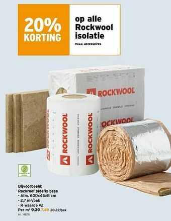 GAMMA Rockroof sidefix base aanbieding