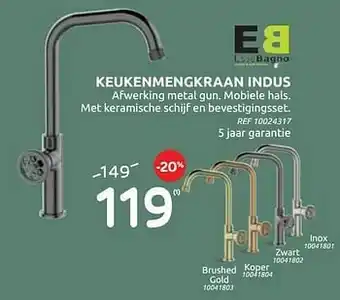 Keukenmengkraan indus
