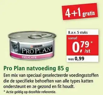 Maxi Zoo Pro plan natvoeding aanbieding