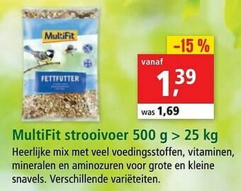 Multifit strooivoer
