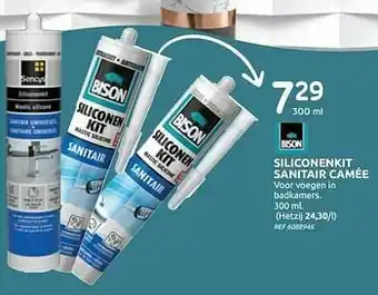 Siliconenkit sanitair camée