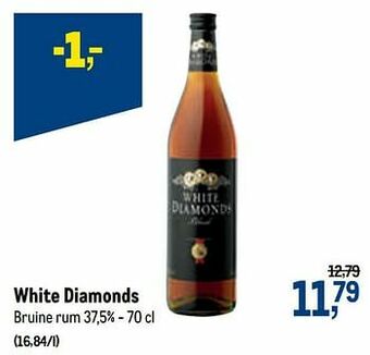 Makro White diamonds bruine rum aanbieding