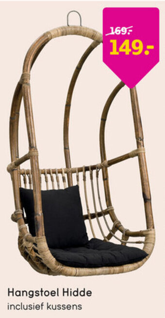 Leen Bakker Hangstoel Hidde aanbieding