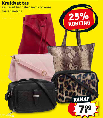Kruidvat Tas aanbieding