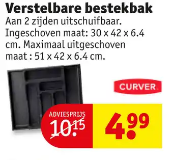 Curver Verstelbare bestekbak