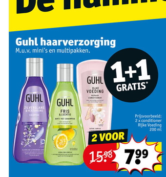Kruidvat Guhl Haarverzorging aanbieding