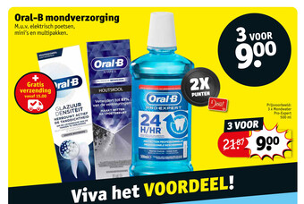 Kruidvat Oral-B Mondverzorging aanbieding