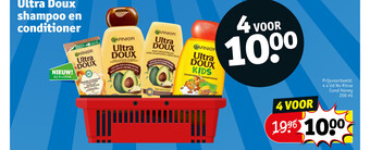 Kruidvat Ultra Doux Shampoo en Conditioner aanbieding