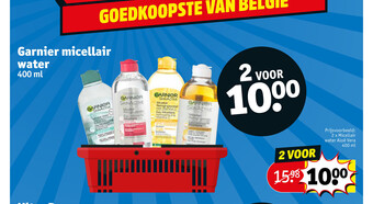 Kruidvat Garnier Micellair Water 400ml aanbieding