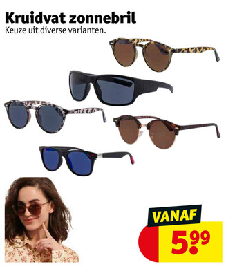 Kruidvat Kruidvat Zonnebril aanbieding