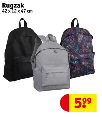 Kruidvat Rugzak 42 x 12 x 47 cm aanbieding