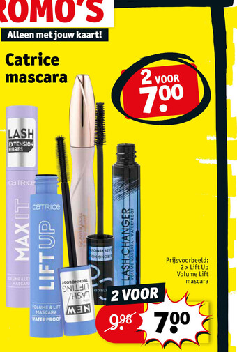 Kruidvat Catrice Mascara aanbieding