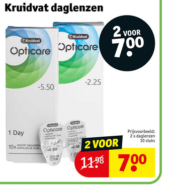 Kruidvat Kruidvat Daglenzen aanbieding