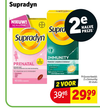 Kruidvat Supradyn aanbieding