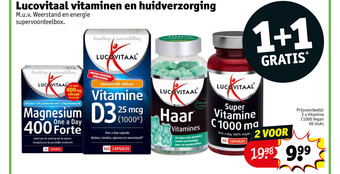 Kruidvat Lucovitaal Vitaminen en Huidverzorging aanbieding