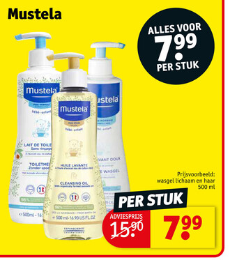 Kruidvat Mustela aanbieding