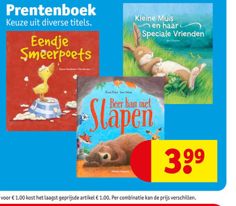 Kruidvat Prentenboek aanbieding